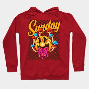 Sunday Retro Vintage Cartoon Hoodie